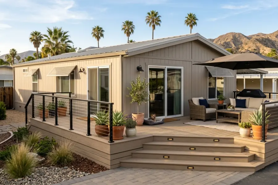 What Are The Most Popular Deck Styles For Los Angeles County Mobile Homes?