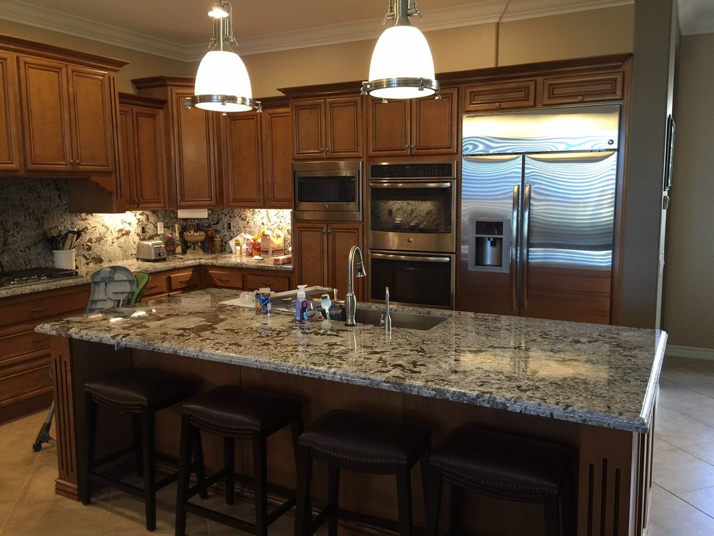 Mobile home kitchen remodel completed by Cal Star