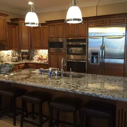 Our mobile home kitchen remodeling Work | Cal Star Mobile Home Construction