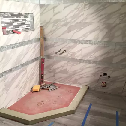 Our mobile home bathroom remodeling Work | Cal Star Mobile Home Construction